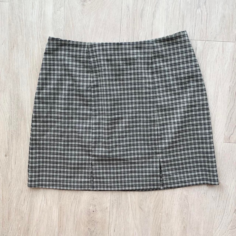 Vintage Y2K 90s plaid sexy mini skirt - Picture 1 of 2